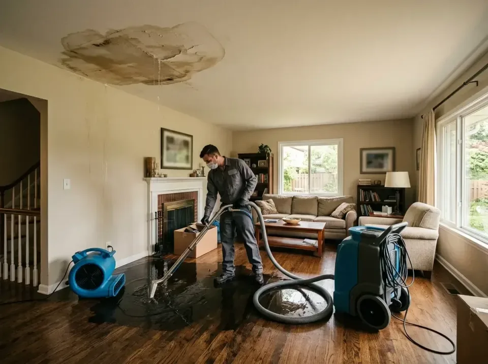 attic-pipe-burst-ceiling-drip-008 — frequently asked questions, Water Damage Restoration & Carpet Care in Chelan, WA